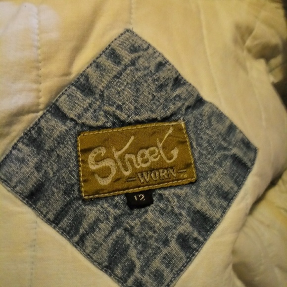 Street Worn Denim Jacket Acidwash vintage 12 - Picture 3 of 4